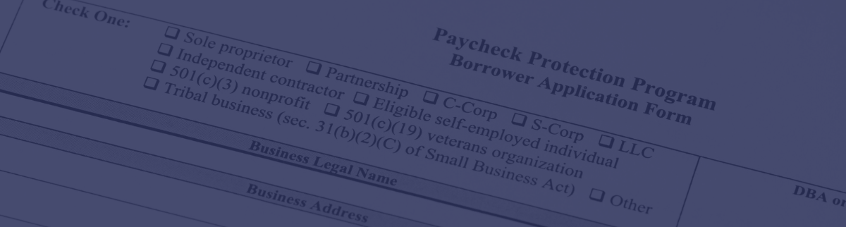 Paycheck Protection Program (PPP) is part of the CARES Act